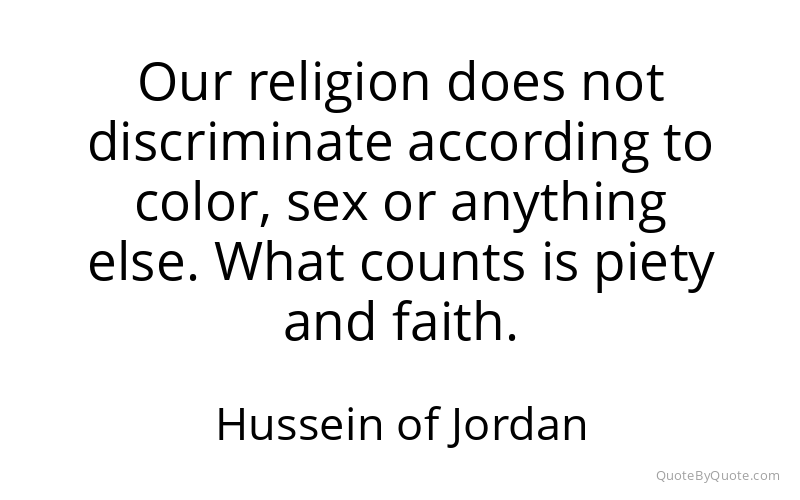 Preview image for this quote by Hussein of Jordan