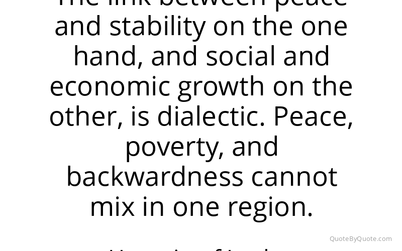 Preview image for this quote by Hussein of Jordan