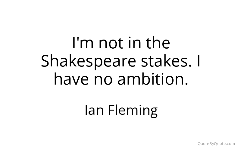 Preview image for this quote by Ian Fleming