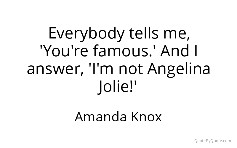 Preview image for this quote by Amanda Knox