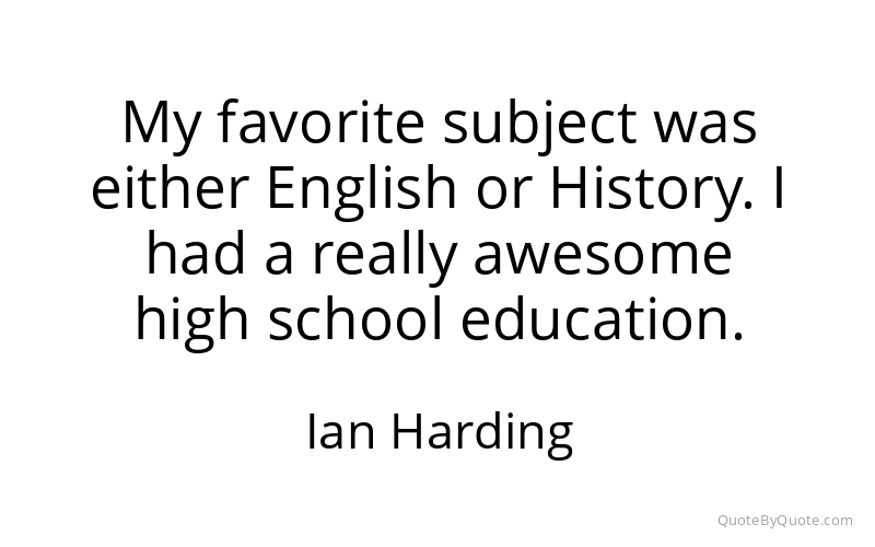 Preview image for this quote by Ian Harding