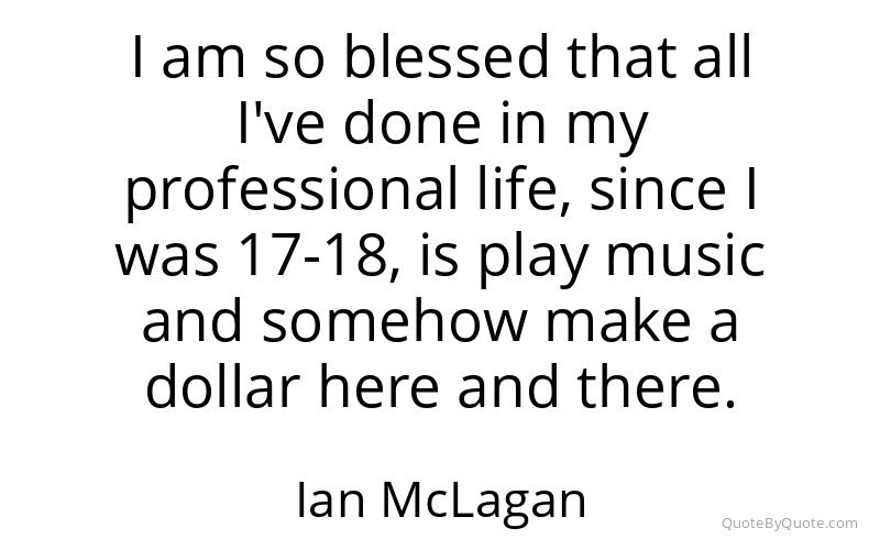 Preview image for this quote by Ian McLagan