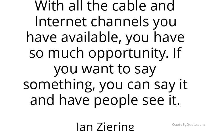 Preview image for this quote by Ian Ziering
