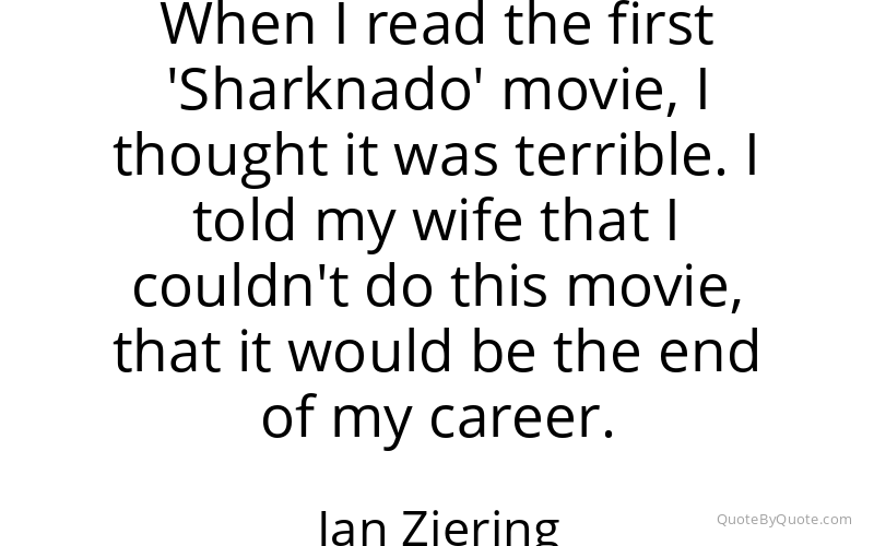 Preview image for this quote by Ian Ziering