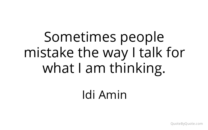 Preview image for this quote by Idi Amin