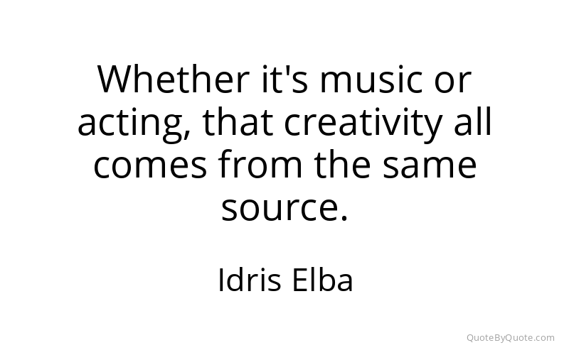 Preview image for this quote by Idris Elba