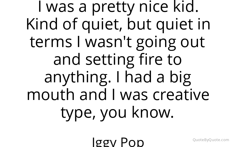 Preview image for this quote by Iggy Pop