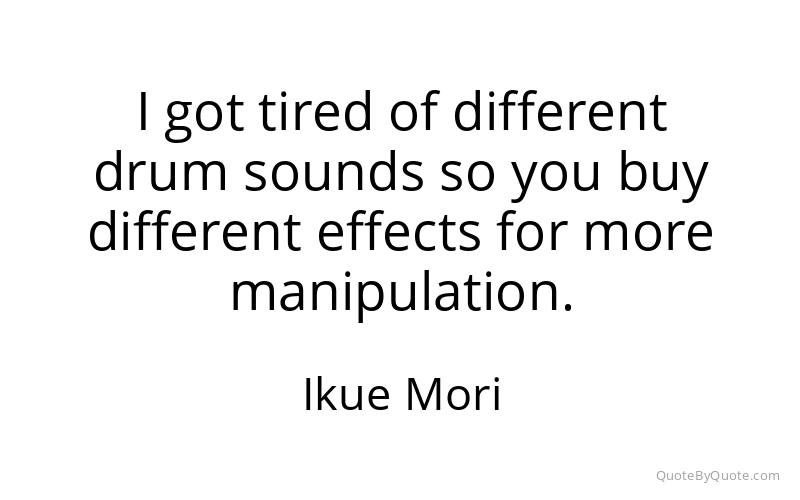 Preview image for this quote by Ikue Mori