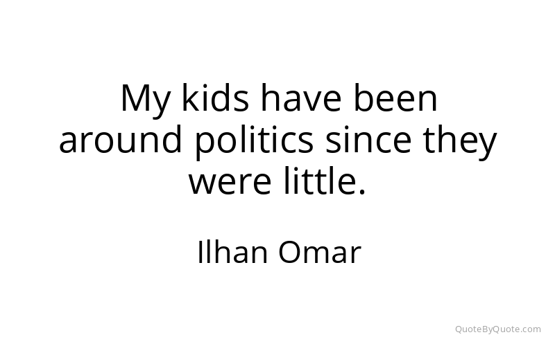 Preview image for this quote by Ilhan Omar