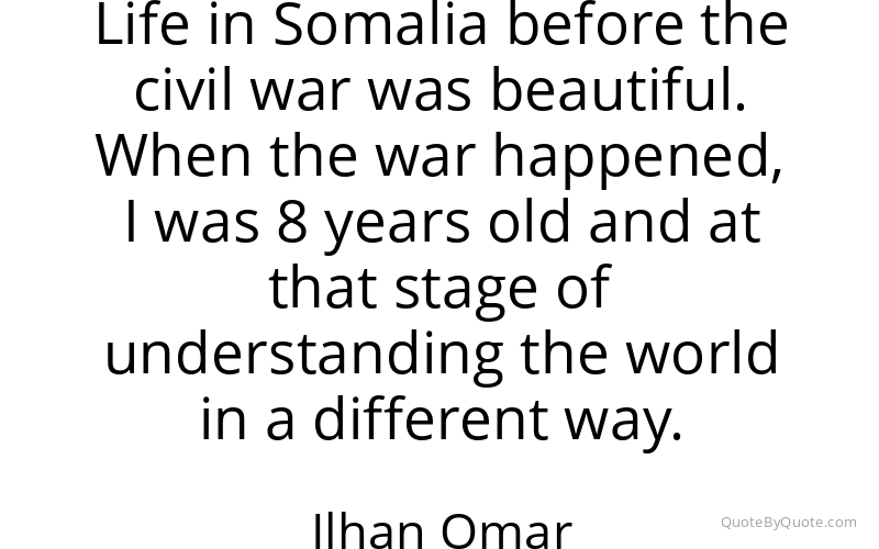 Preview image for this quote by Ilhan Omar