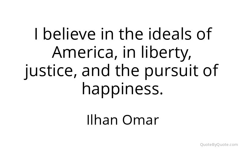 Preview image for this quote by Ilhan Omar