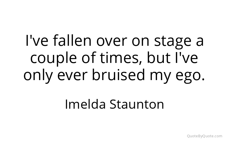 Preview image for this quote by Imelda Staunton