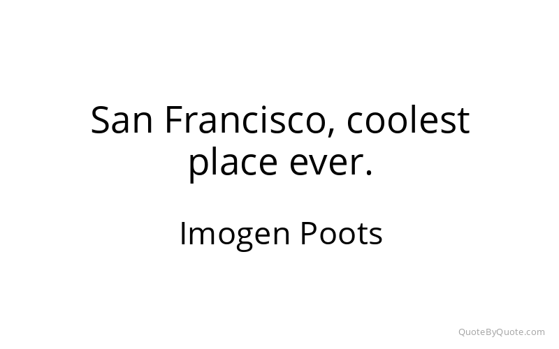 Preview image for this quote by Imogen Poots