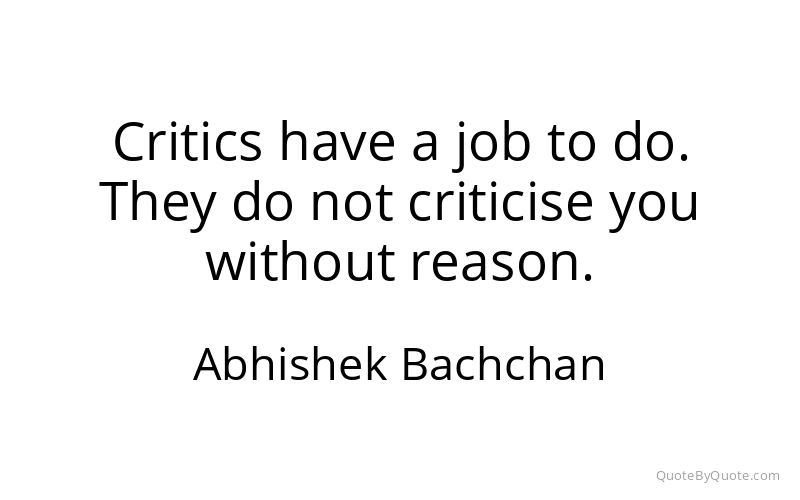 Preview image for this quote by Abhishek Bachchan