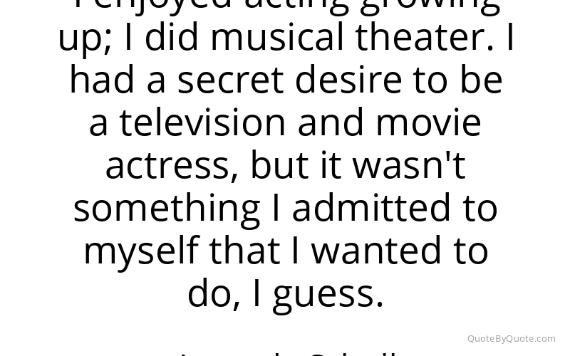 Preview image for this quote by Amanda Schull