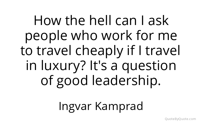 Preview image for this quote by Ingvar Kamprad