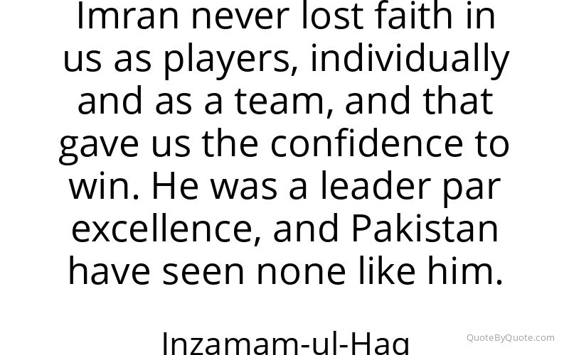Preview image for this quote by Inzamam-ul-Haq