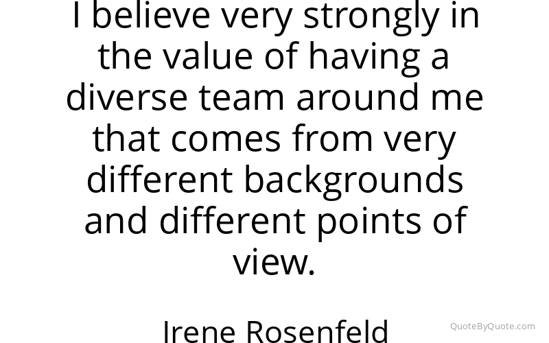 Preview image for this quote by Irene Rosenfeld