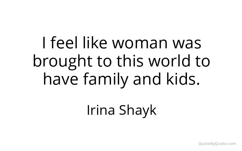 Preview image for this quote by Irina Shayk