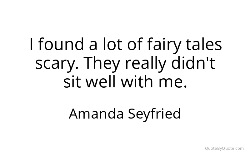 Preview image for this quote by Amanda Seyfried