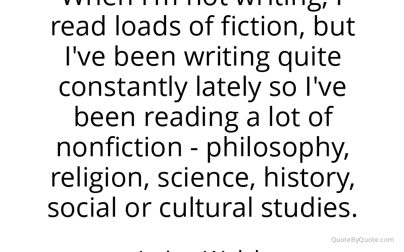 Preview image for this quote by Irvine Welsh