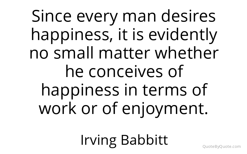 Preview image for this quote by Irving Babbitt