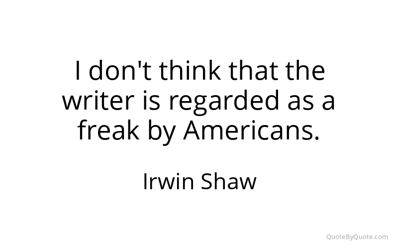 Preview image for this quote by Irwin Shaw