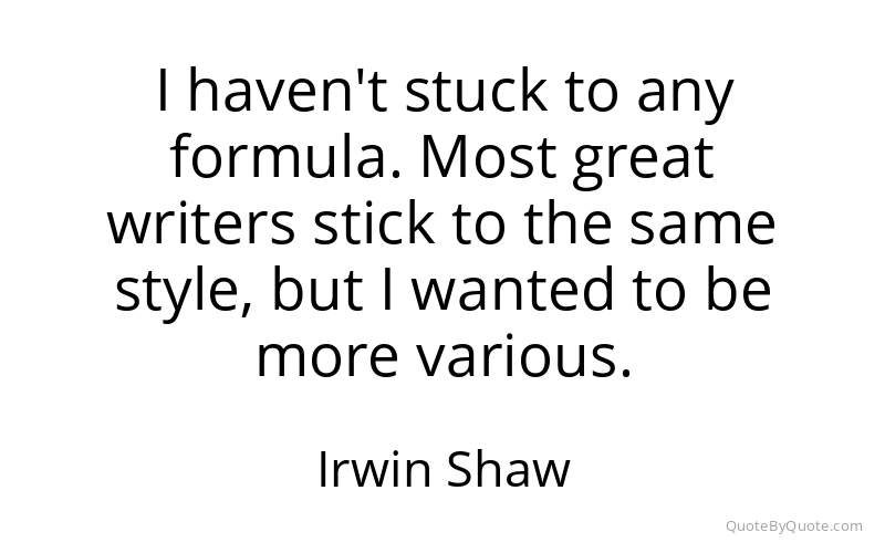 Preview image for this quote by Irwin Shaw
