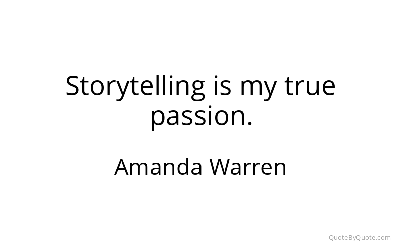 Preview image for this quote by Amanda Warren