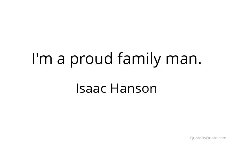 Preview image for this quote by Isaac Hanson