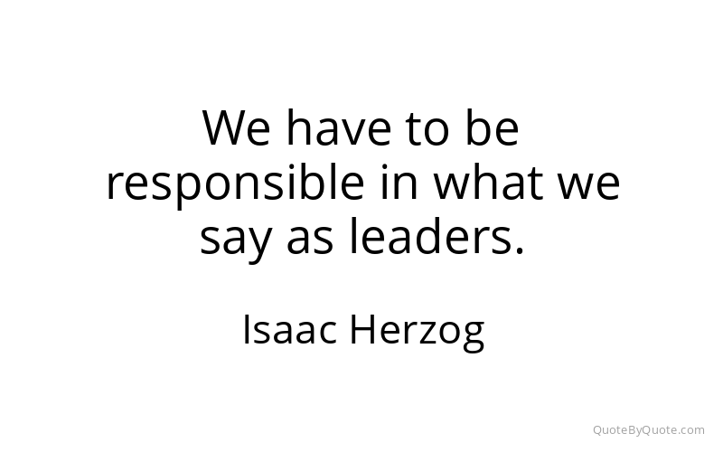 Preview image for this quote by Isaac Herzog