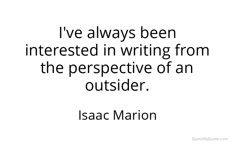Preview image for this quote by Isaac Marion