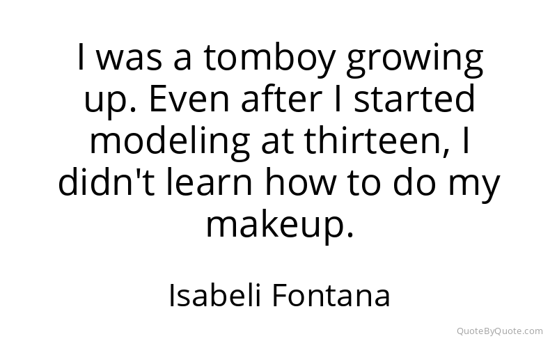 Preview image for this quote by Isabeli Fontana