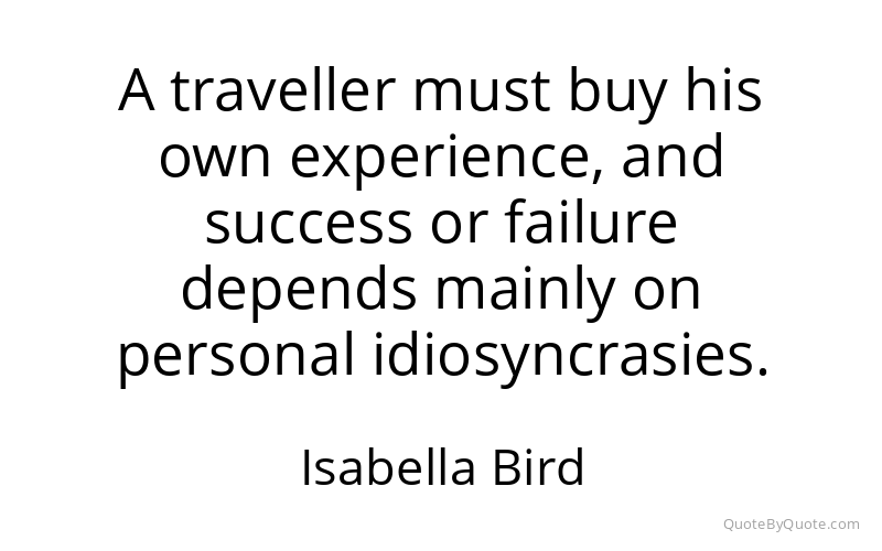 Preview image for this quote by Isabella Bird