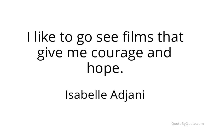 Preview image for this quote by Isabelle Adjani