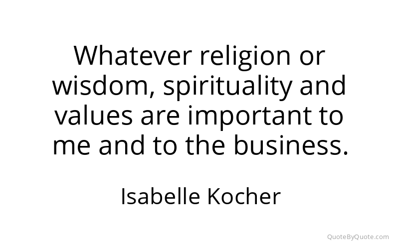 Preview image for this quote by Isabelle Kocher