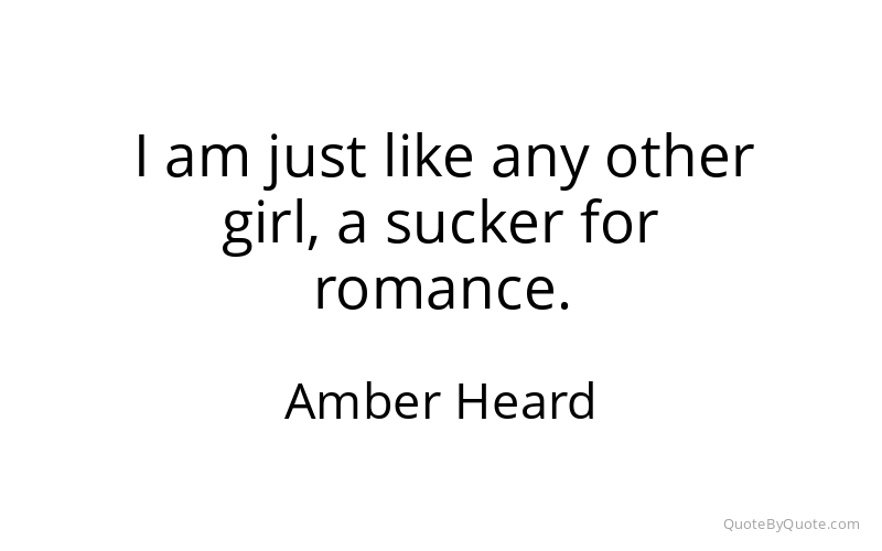 Preview image for this quote by Amber Heard