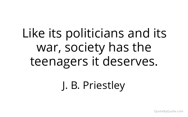 Preview image for this quote by J. B. Priestley