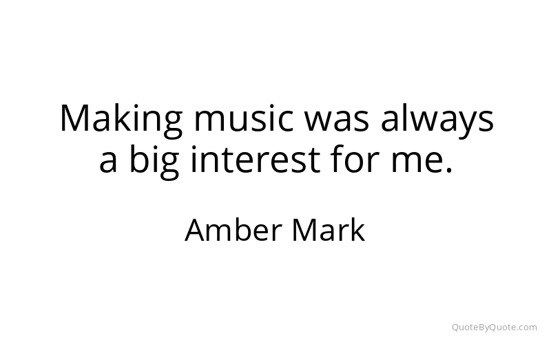 Preview image for this quote by Amber Mark