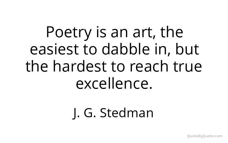 Preview image for this quote by J. G. Stedman