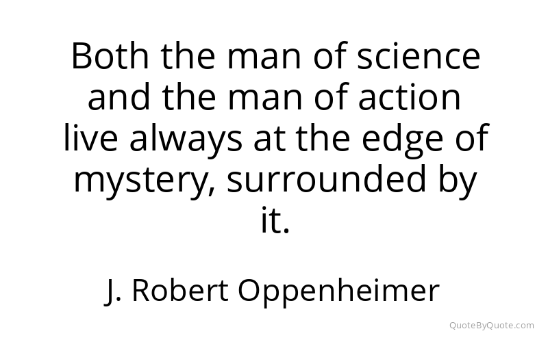 Preview image for this quote by J. Robert Oppenheimer