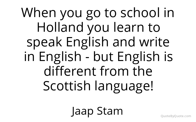 Preview image for this quote by Jaap Stam
