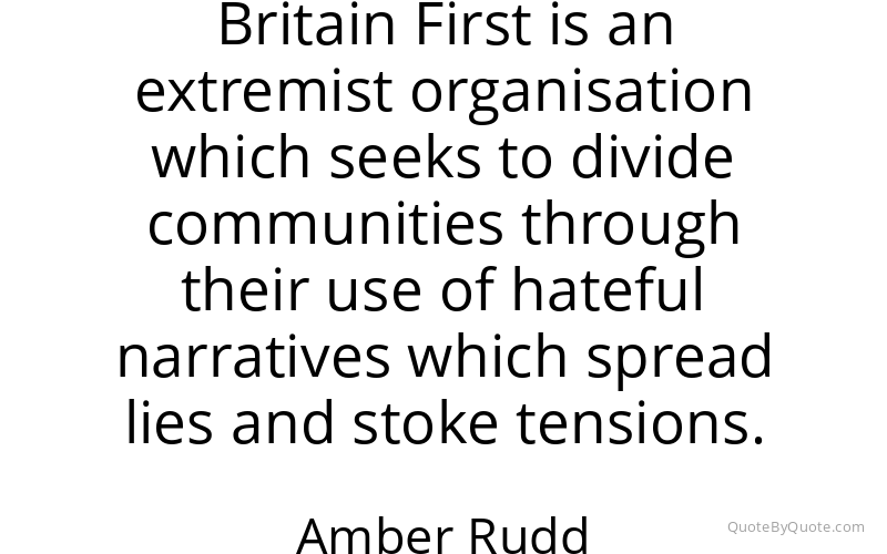 Preview image for this quote by Amber Rudd