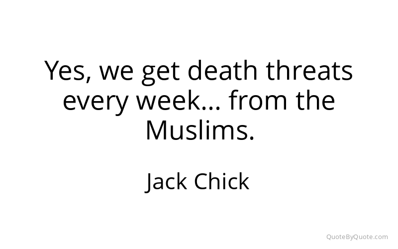 Preview image for this quote by Jack Chick