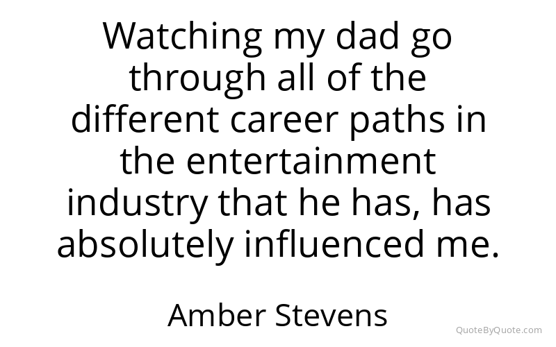 Preview image for this quote by Amber Stevens