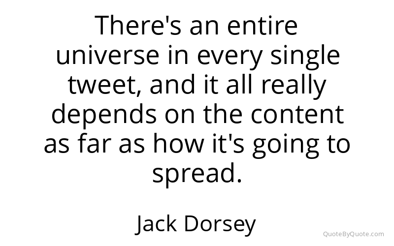 Preview image for this quote by Jack Dorsey