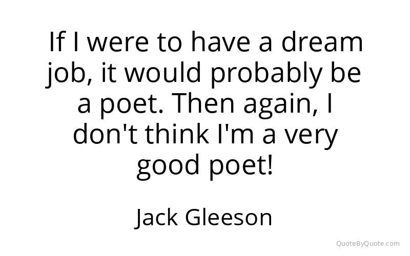 Preview image for this quote by Jack Gleeson