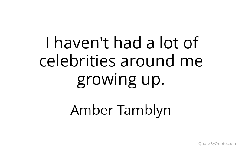 Preview image for this quote by Amber Tamblyn