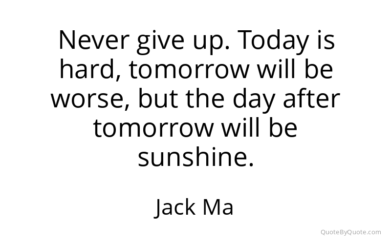 Preview image for this quote by Jack Ma
