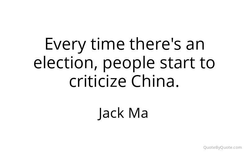Preview image for this quote by Jack Ma